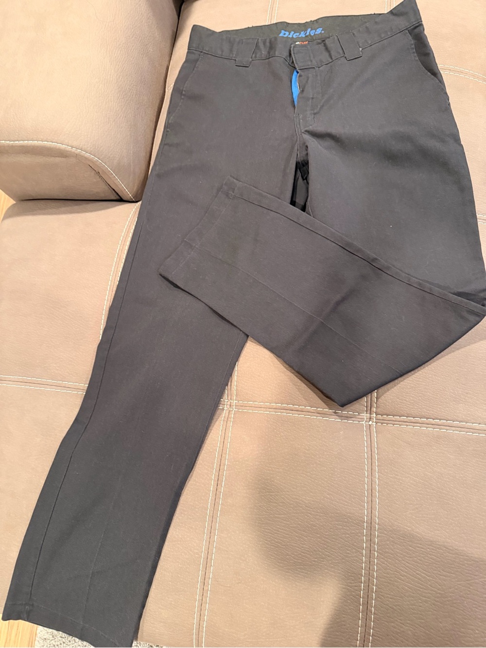 Dickies Flex Black Men’s Slim Work Chinos